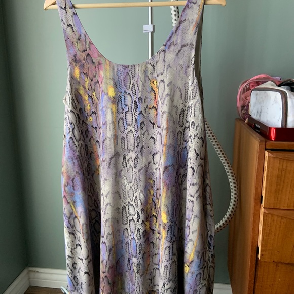 🖤 SOLD - Rachel Roy Snake Print Shift Dress - Picture 3 of 4